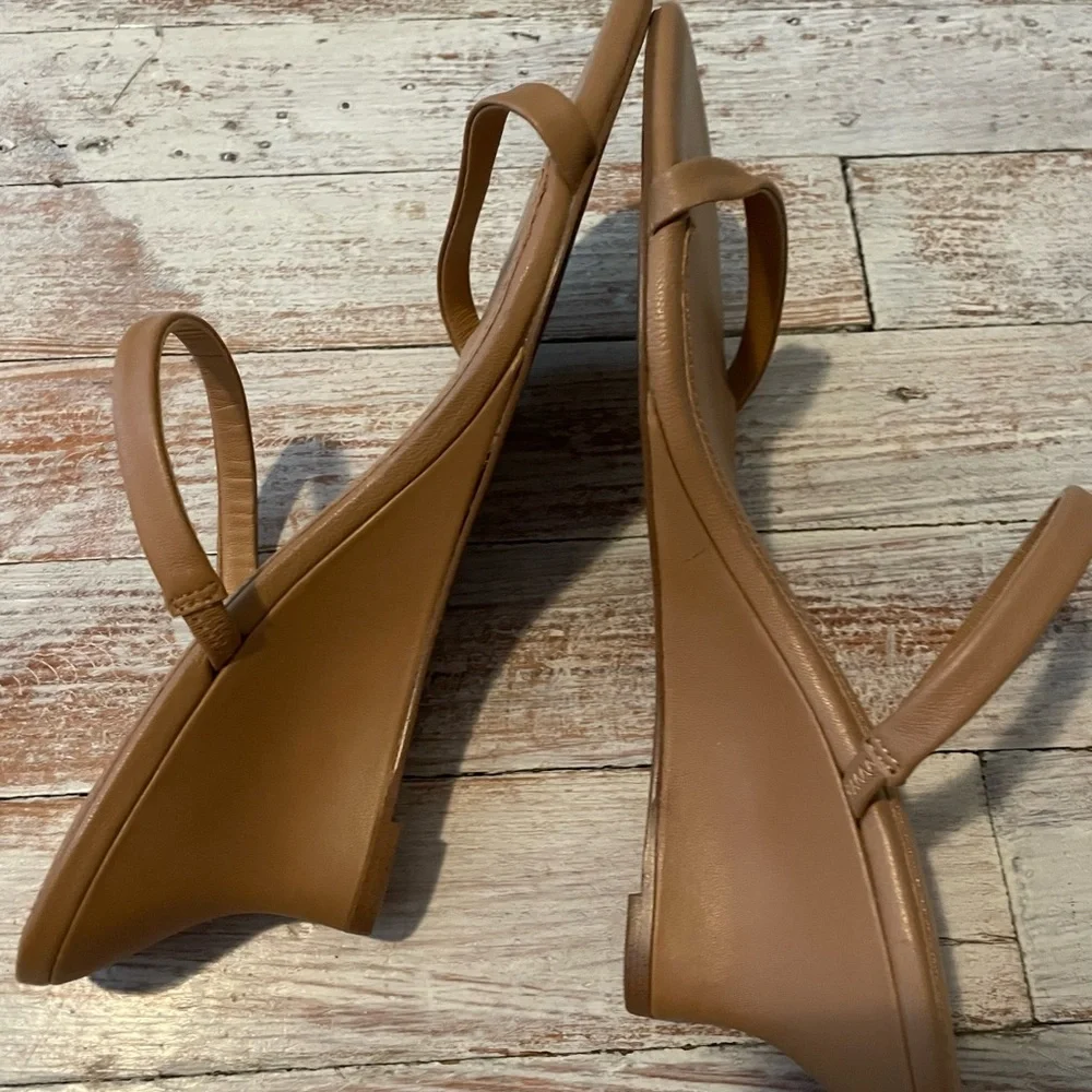 Madewell strappy leather wedges - Picture 2 of 4